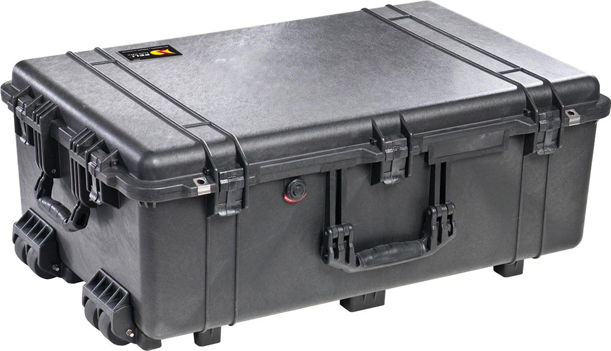 Защитный кейс Peli 1650 черный с мягкими перегородками