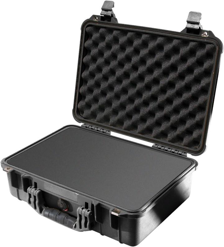 Защитный кейс Peli 1500 черный с поропластом