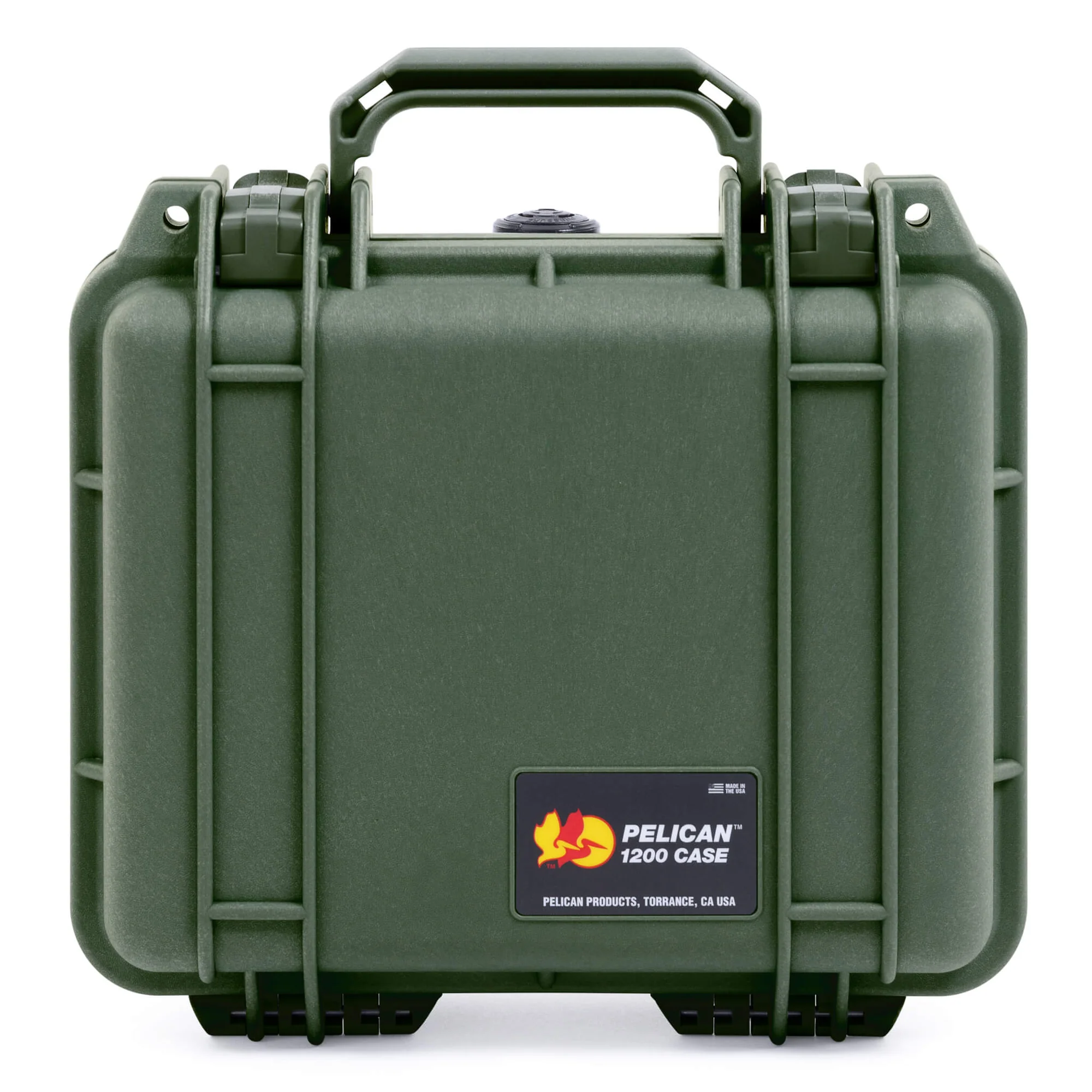 Защитный кейс Peli 1200 оливковый с поропластом