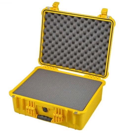 Защитный кейс Peli 1550 желтый с поропластом