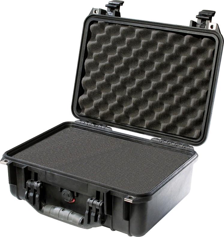 Защитный кейс Peli 1450 черный с поропластом