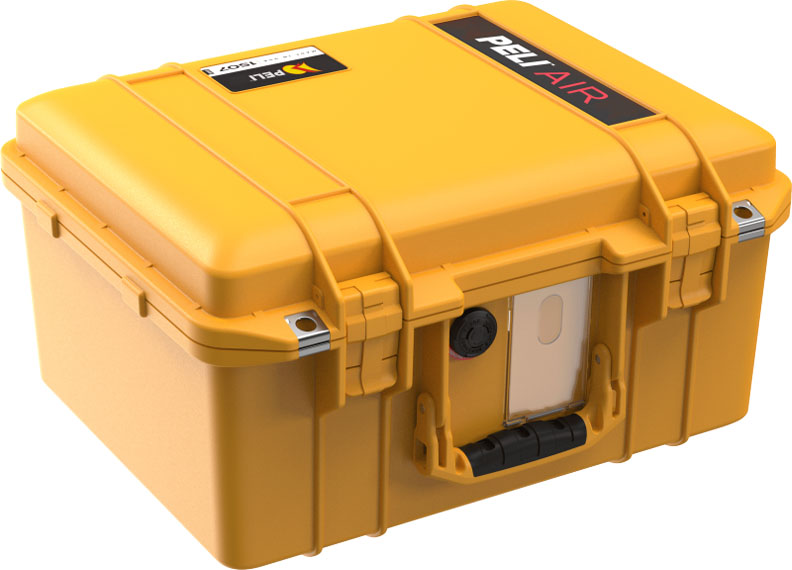Защитный кейс Peli Air 1507 желтый пустой