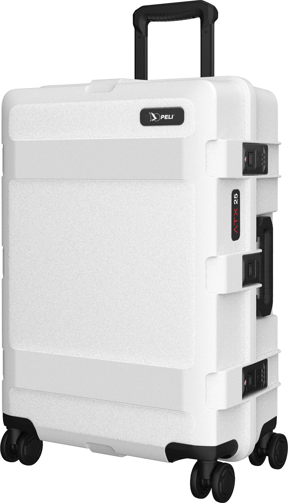 Ударопрочный багажный чемодан ATX HC25, белый