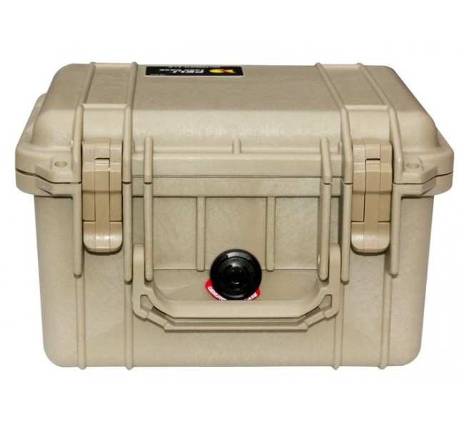 Защитный кейс Peli 1300 песочный пустой